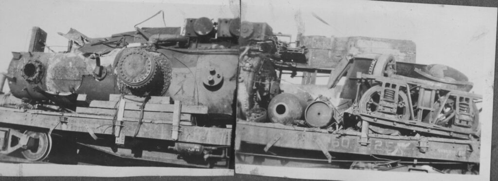 Train wreck, Twin Washington 